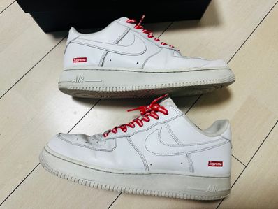 Supreme × Nike Air Force 1 Low "White"
