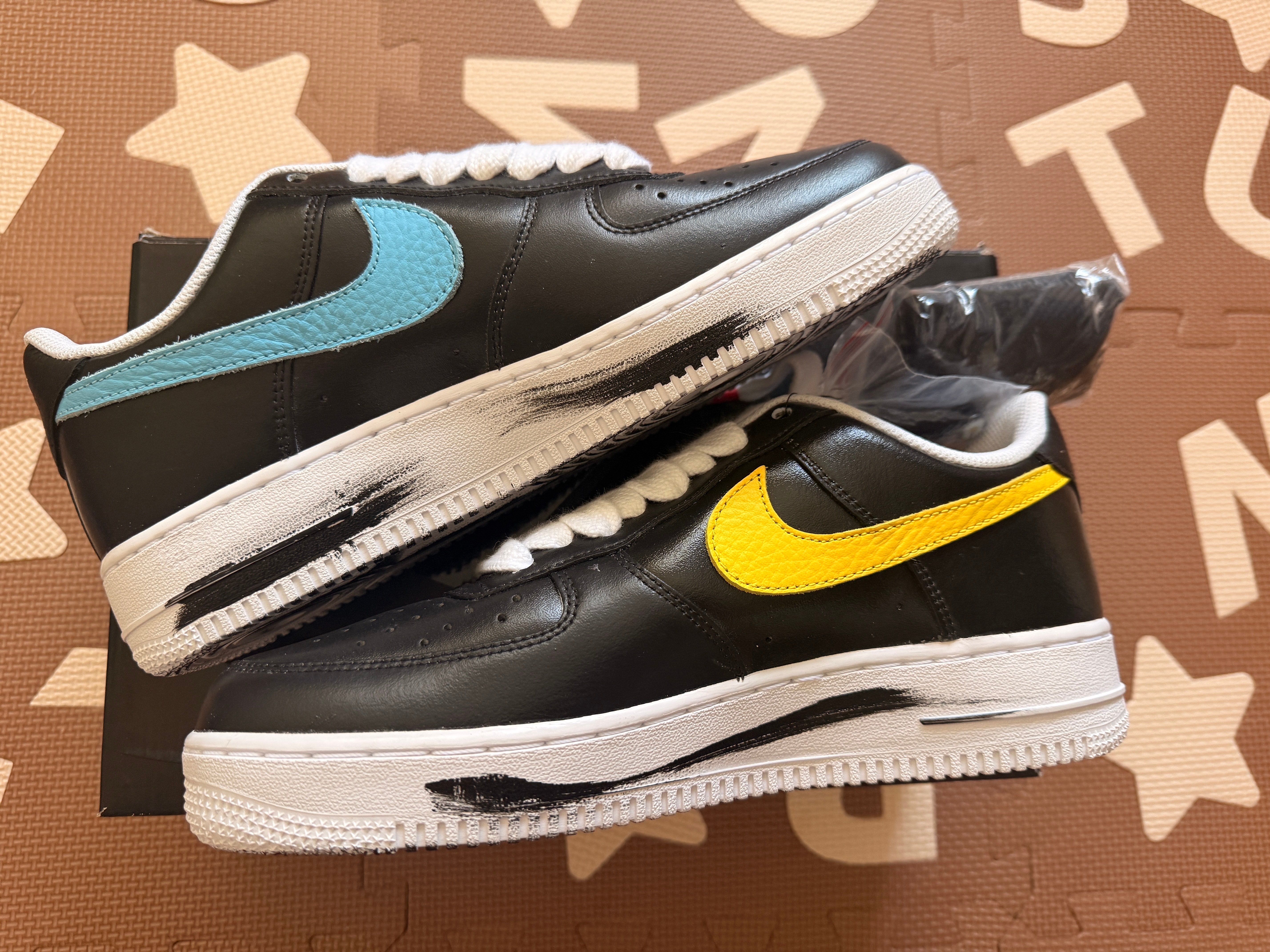 PEACEMINUSONE × Nike Air Force 1 Low '07 Para-Noise 3.0 "Black and Multi-Color" / G-DRAGON