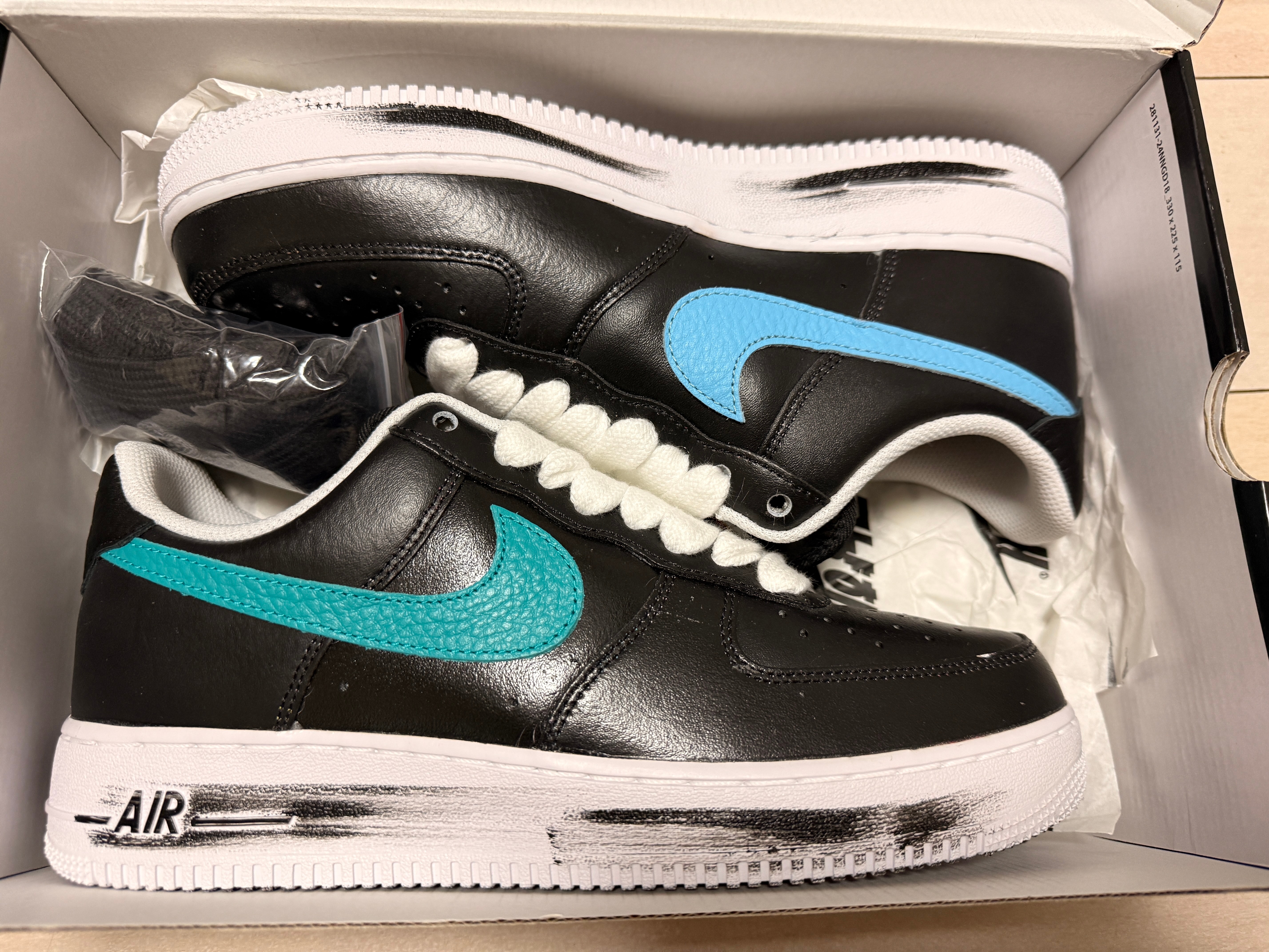 PEACEMINUSONE × Nike Air Force 1 Low '07 Para-Noise 3.0 "Black and Multi-Color" / G-DRAGON