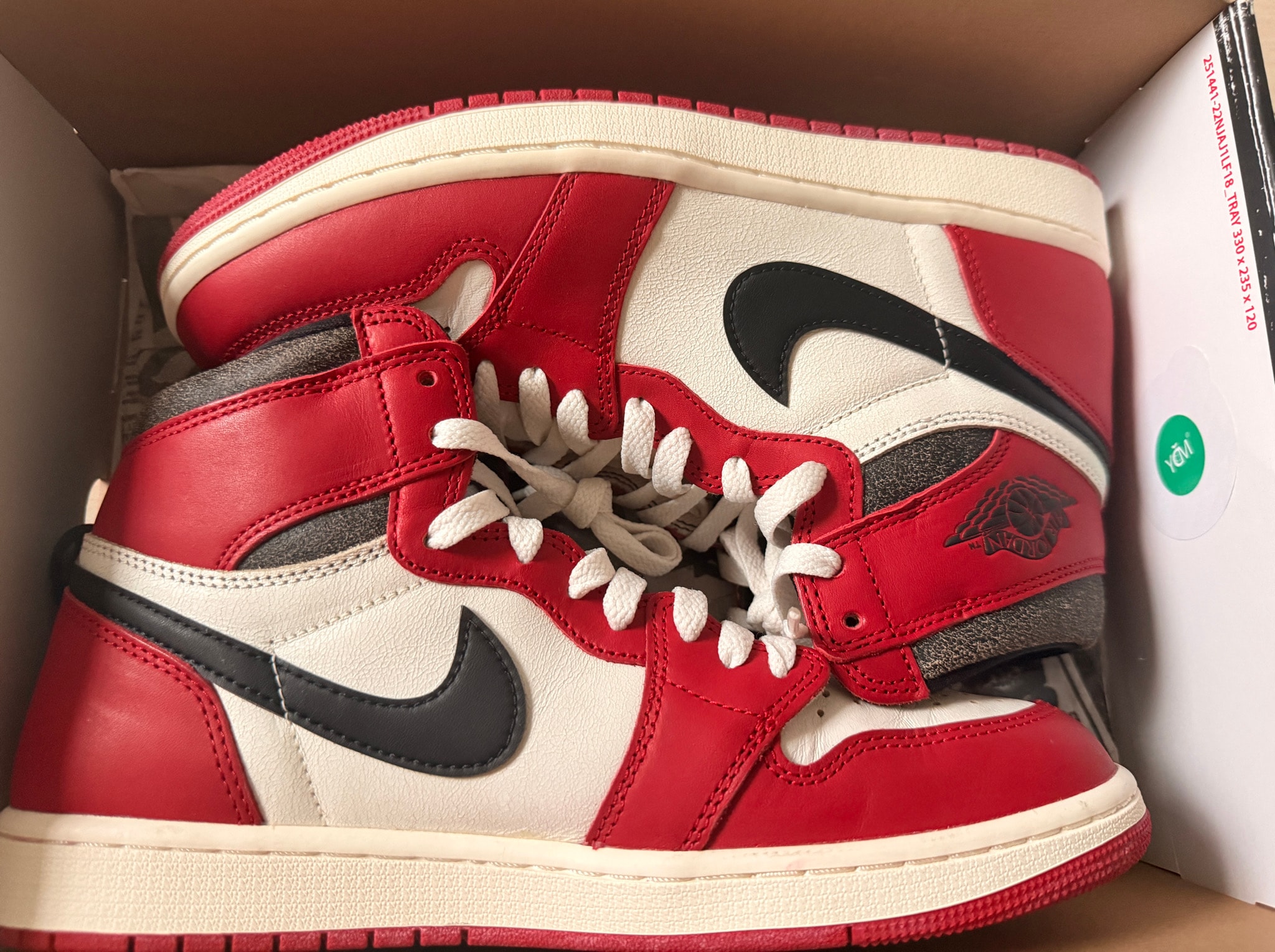 Nike Air Jordan 1 High OG "Lost & Found/Chicago"