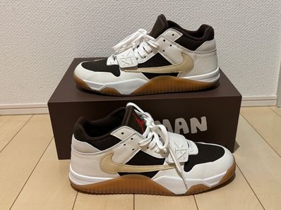 Travis Scott × Nike Jordan Jumpman Jack TR "Sail and Dark Mocha"