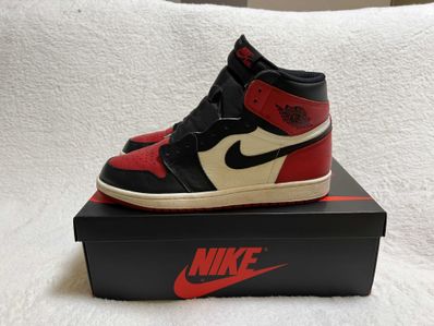 Nike Air Jordan 1 Retro High OG "Bred Toe"