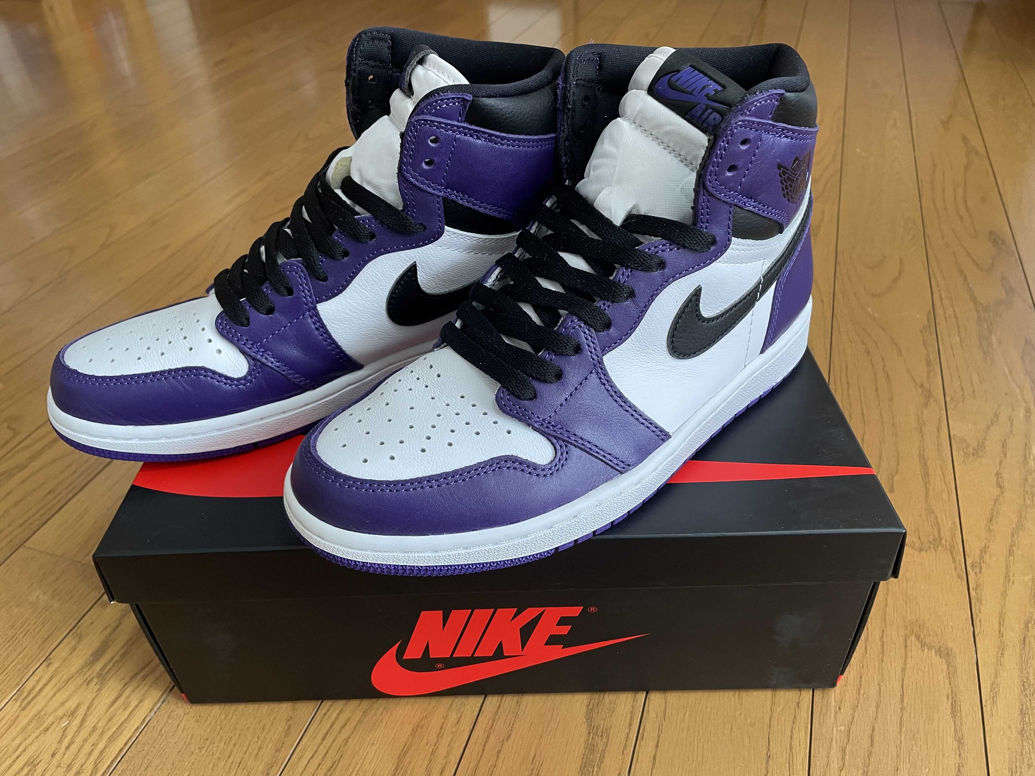 Nike Air Jordan 1 Retro High OG "Court Purple White/Black" (2020)   