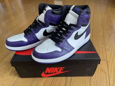 Nike Air Jordan 1 Retro High OG "Court Purple White/Black" (2020)