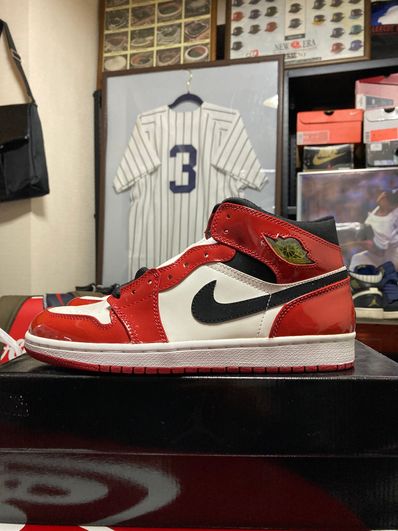 Nike Jordan 1 Retro High "Chicago Bulls Patent" (2003)