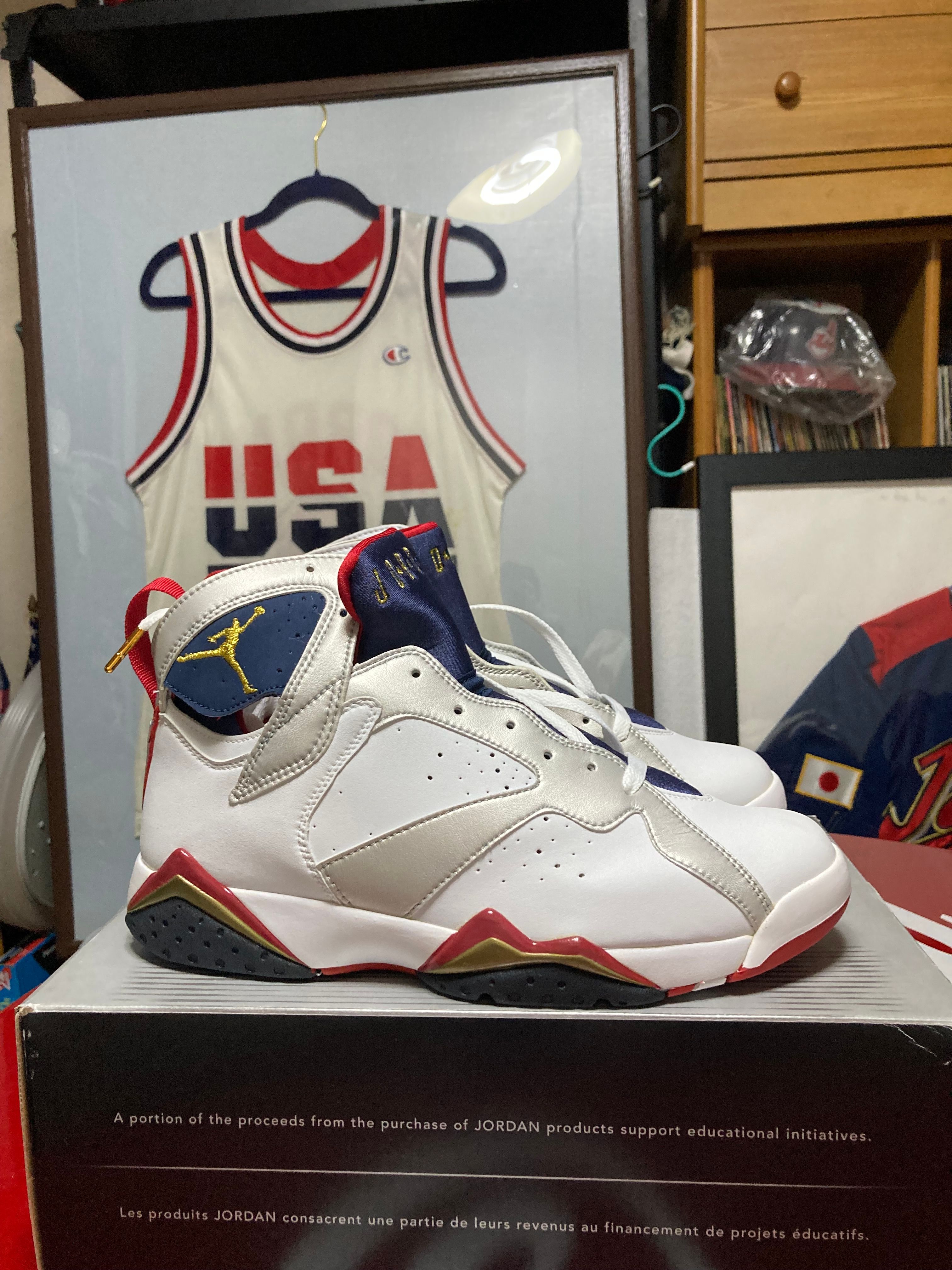NIKE AIR JORDAN 7 RETRO OLYMPIC (2004)