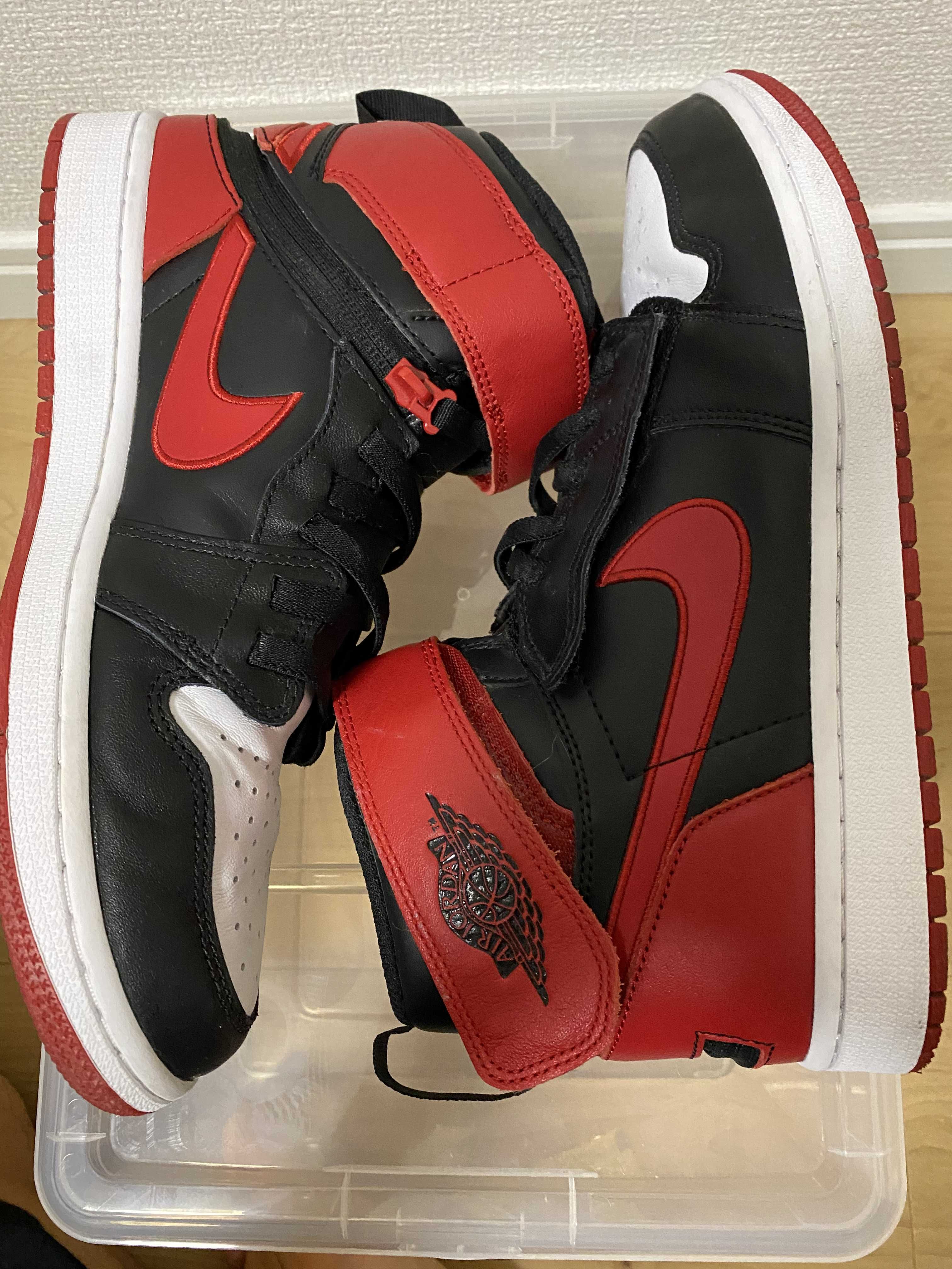 Nike Air Jordan 1 High Flyease "Black/Gym Red"
