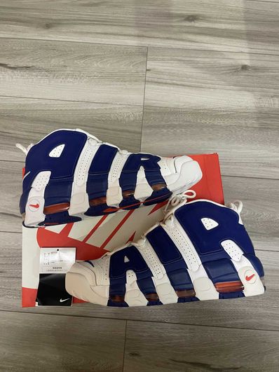 NIKE AIR MORE UPTEMPO 96 "WHITE/DEEP ROYAL BLUE"