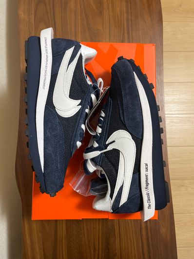 Fragment × sacai × Nike LD Waffle "Blackended Blue"