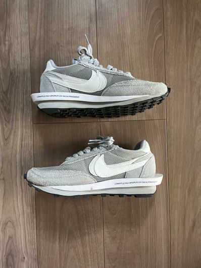 Fragment × sacai × Nike LD Waffle "Light Smoke Grey"