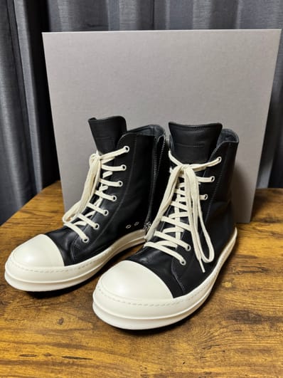 Rick Owens Sneakers "Black/Milk"