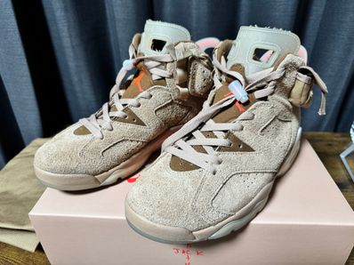Travis Scott × Nike Air Jordan 6 "British Khaki"