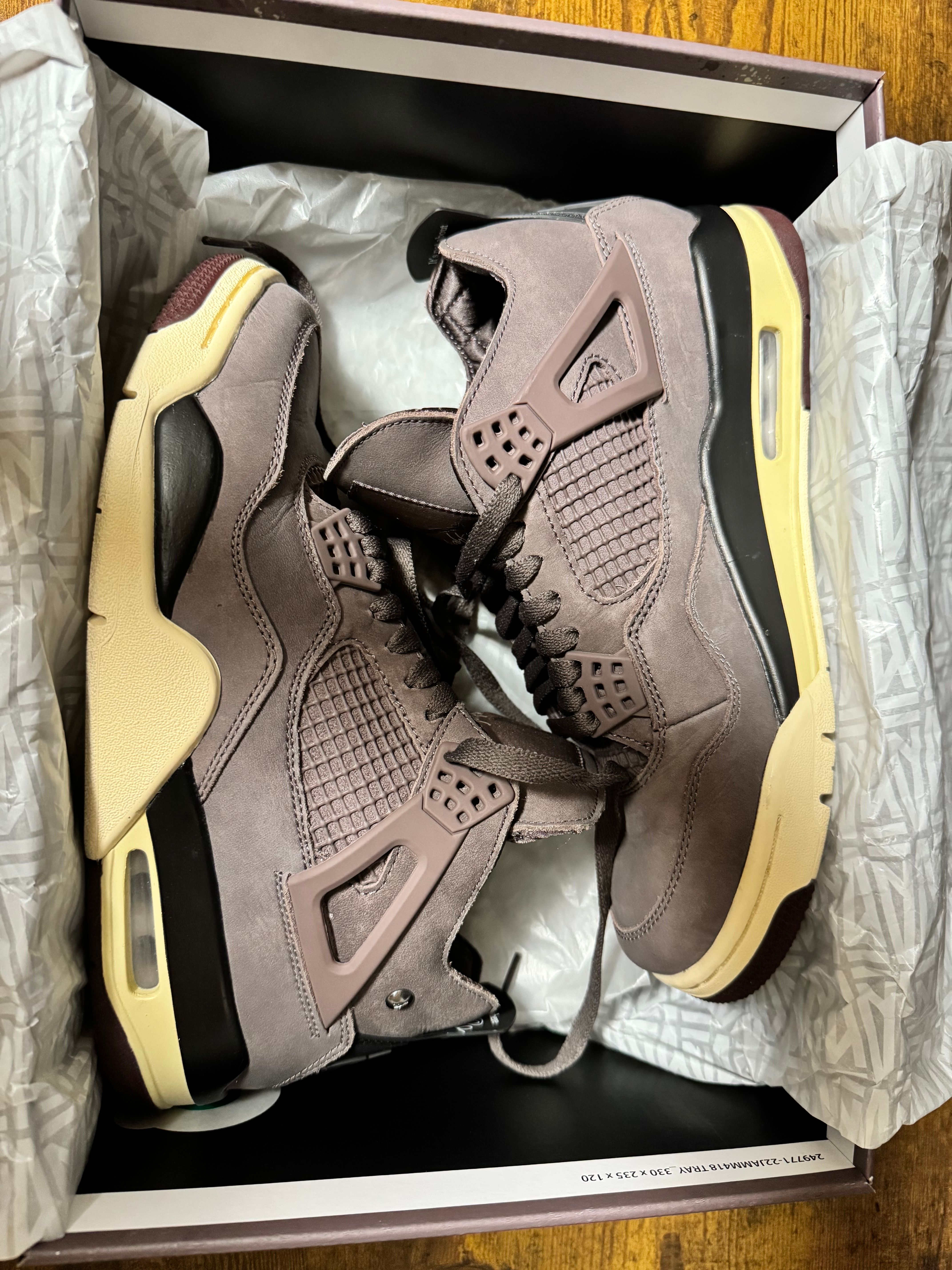 A Ma Maniere × Nike Air Jordan 4 "Violet Ore"