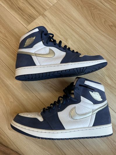Nike Air Jordan 1 High OG CO.JP "White/Midnight Navy" (2020)(ブリーフケースなし)