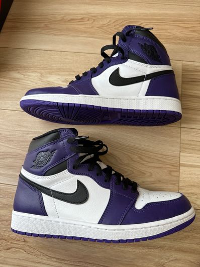 Nike Air Jordan 1 Retro High OG "Court Purple White/Black" (2020)