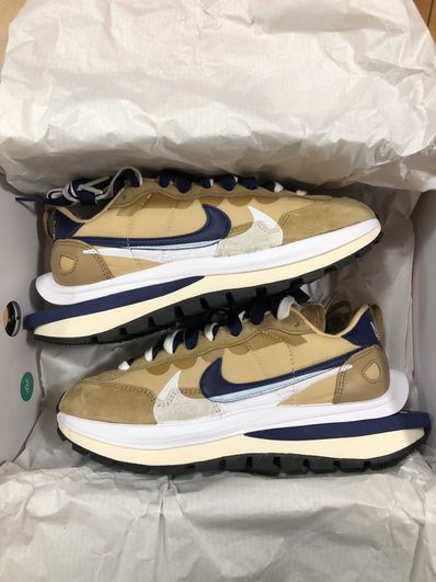 Sacai × Nike Vapor Waffle "Sesame And Blue Void"