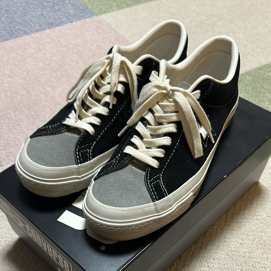 SOMA × Converse One Star J VTG Suede TimeLine "Black/Grey"