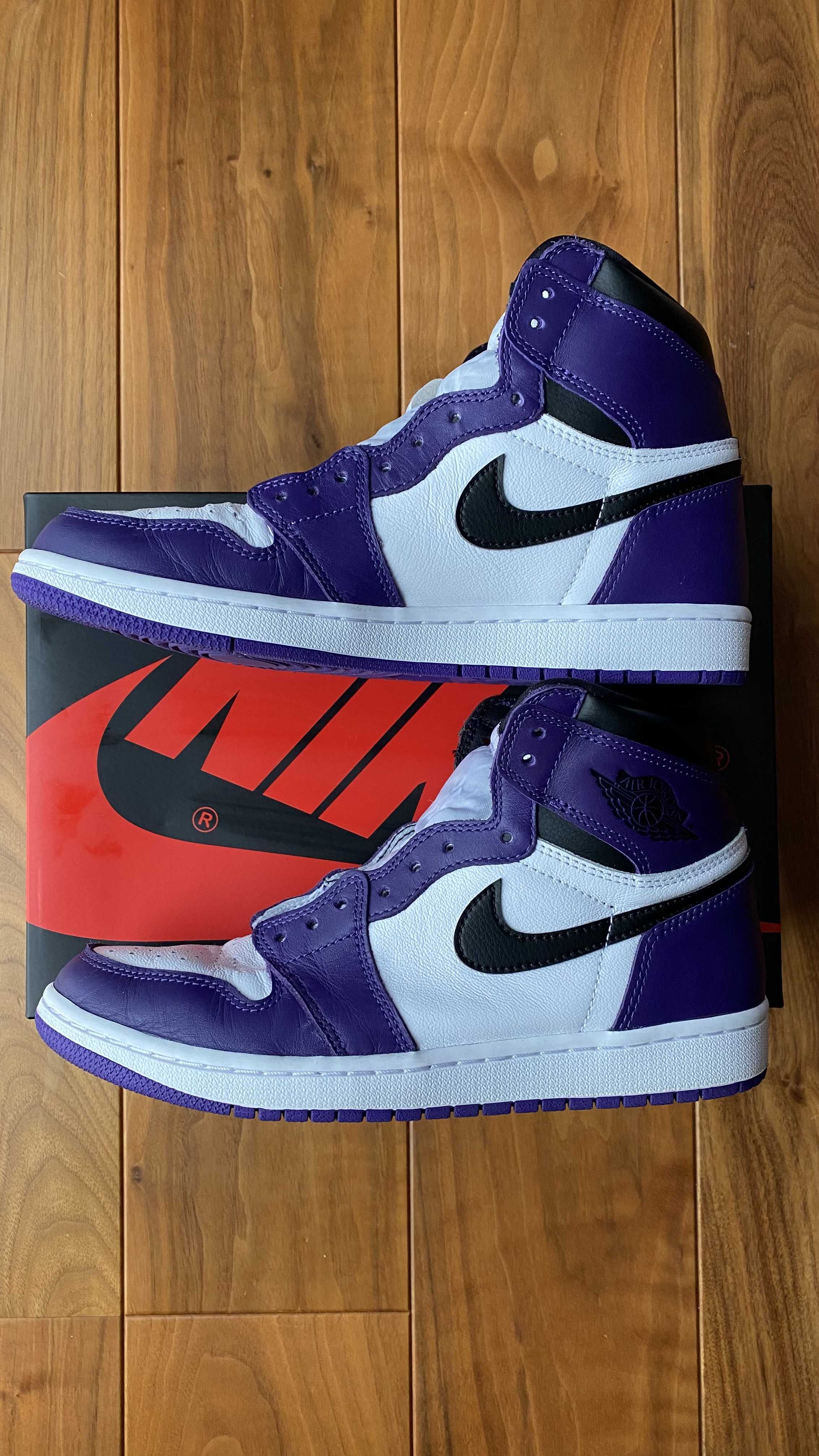 Nike Air Jordan 1 Retro High OG "Court Purple White/Black" (2020)   
