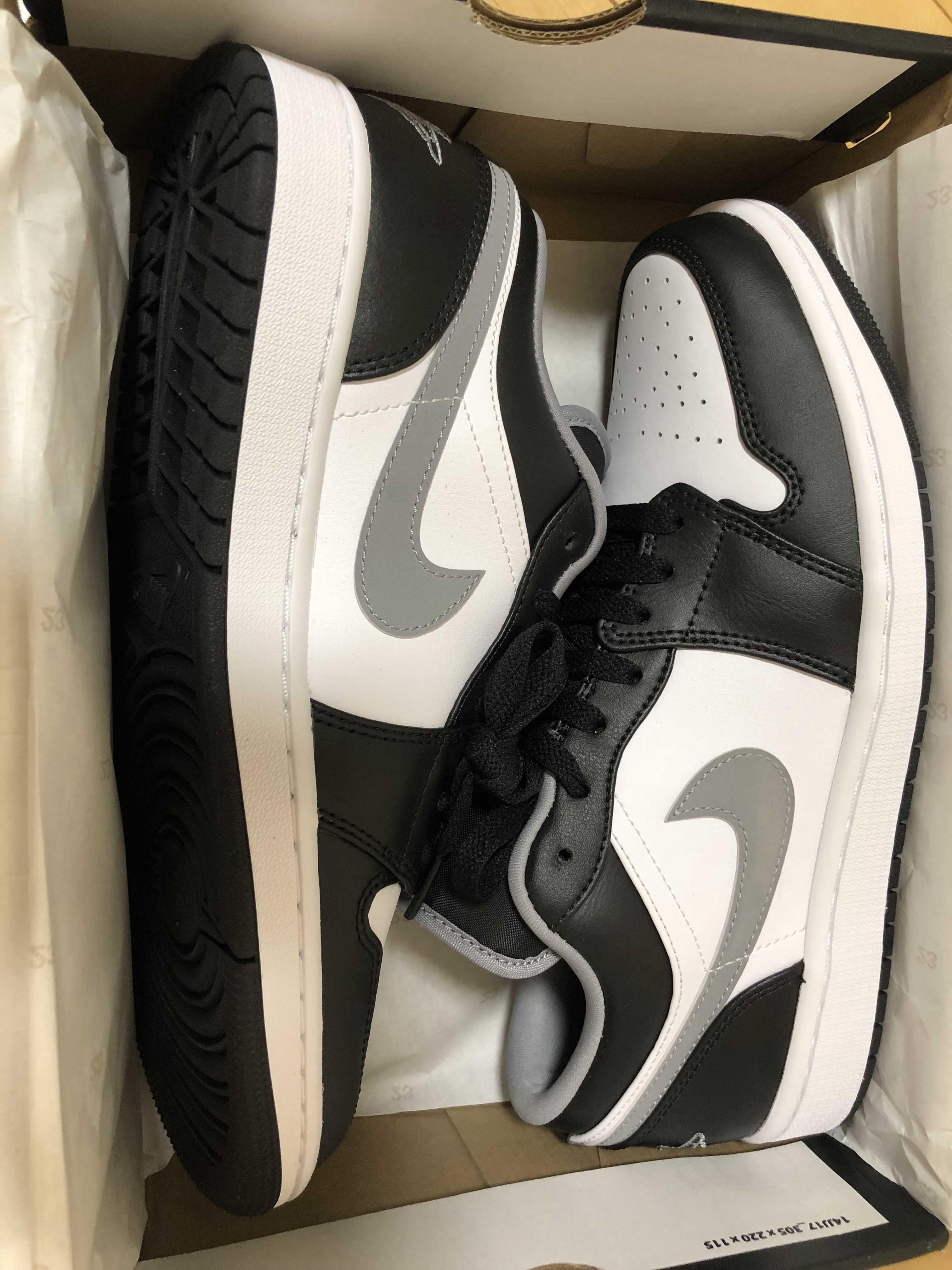 Nike Air Jordan 1 Low "Grey/Black"
