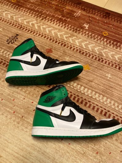 Nike Air Jordan 1 Retro High OG "Celtics/Black and Lucky Green" (2023)