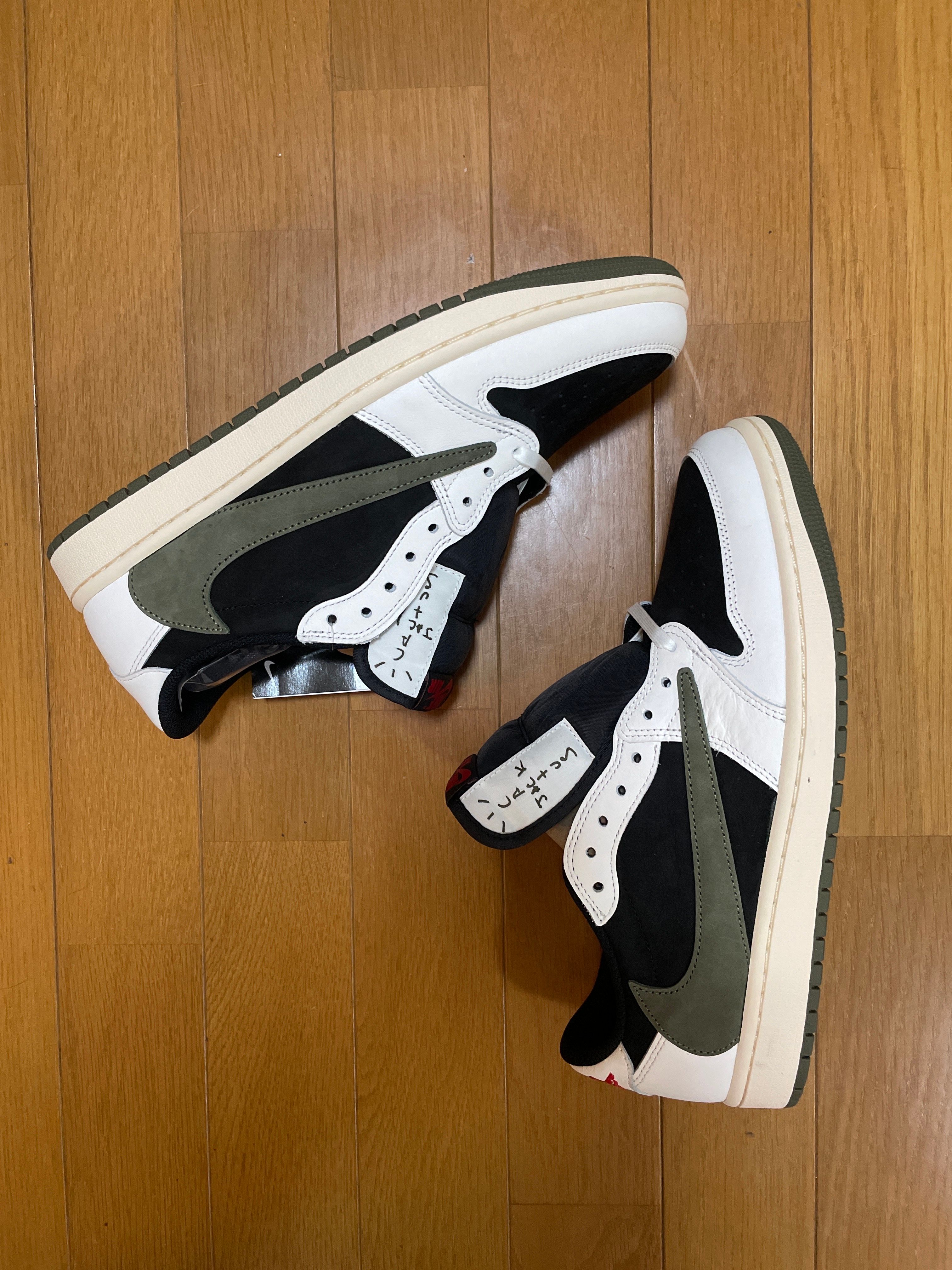 Travis Scott × Nike Women's Air Jordan 1 Low OG "Medium Olive"