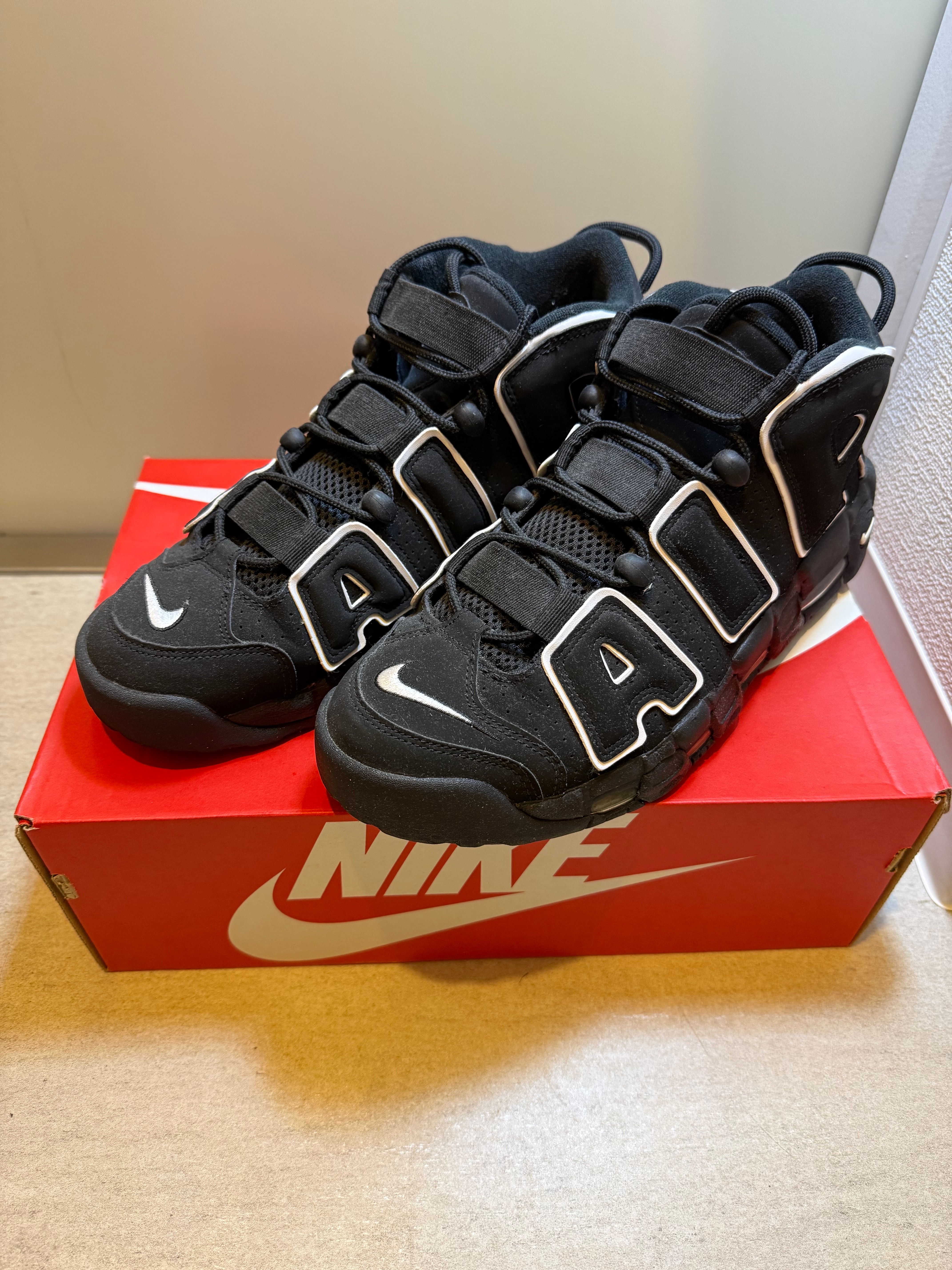 Nike Air More Uptempo "Black/White"(2020)