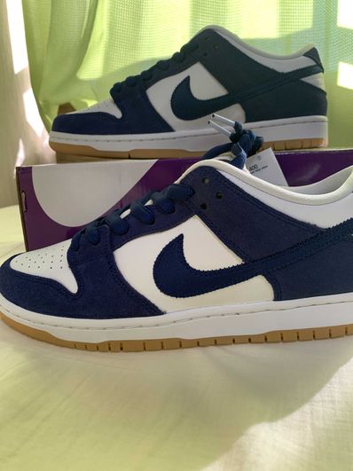Nike SB Dunk Low "Los Angeles Dodgers/Deep Royal Blue"
