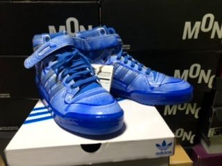 Jeremy Scott adidas forum dipped "Blue"