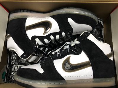 SLAM JAM x NIKE DUNK HIGH "WHITE/CLEAR BLACK"