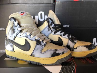 Nike Dunk High "Black Acid Wash"