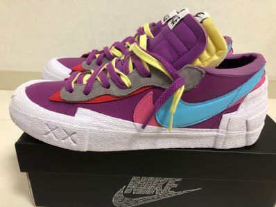 KAWS × sacai × Nike Blazer Low "Purple Dusk"