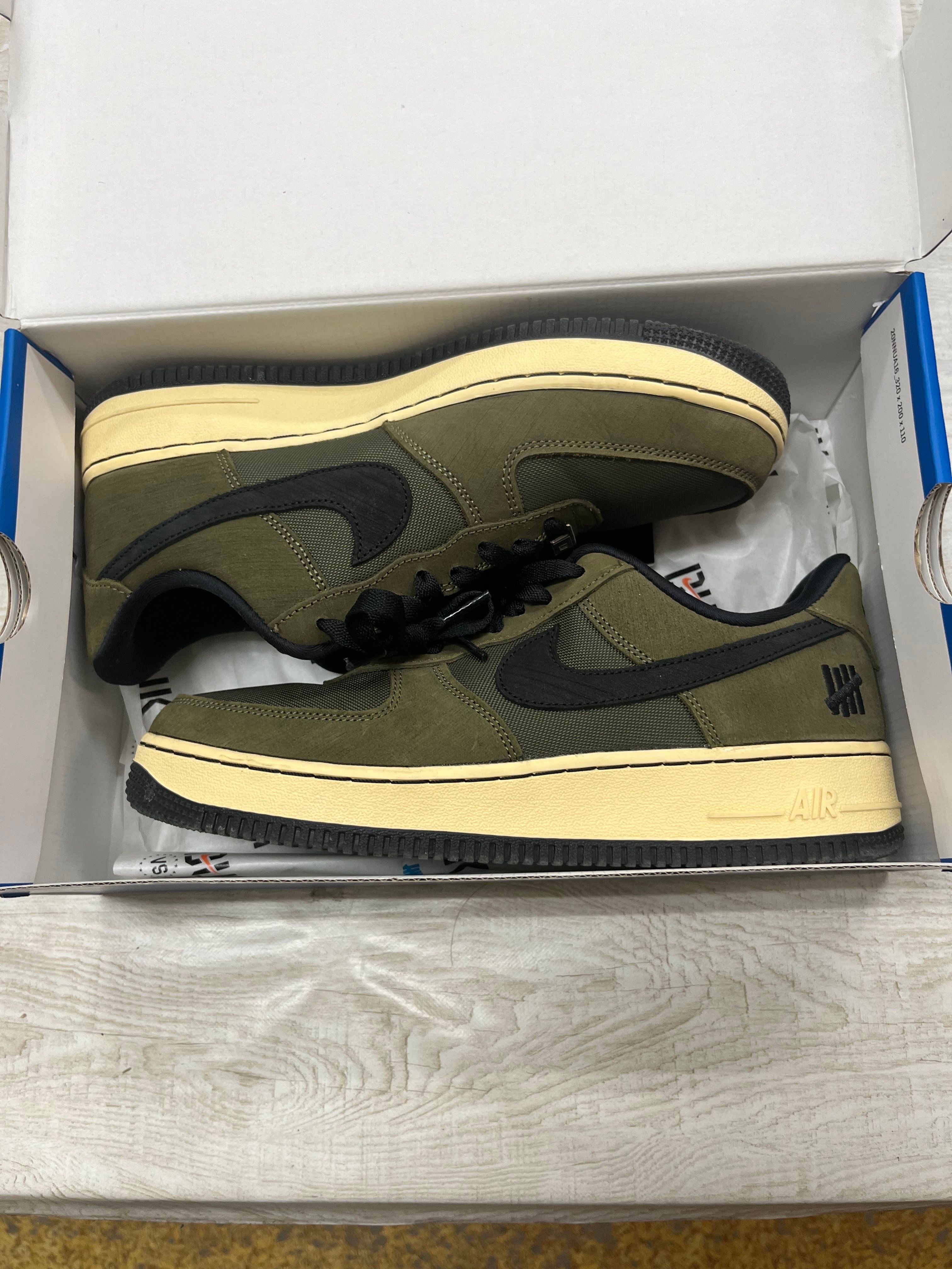 UNDEFEATED × Nike Air Force 1 Low "Olive"