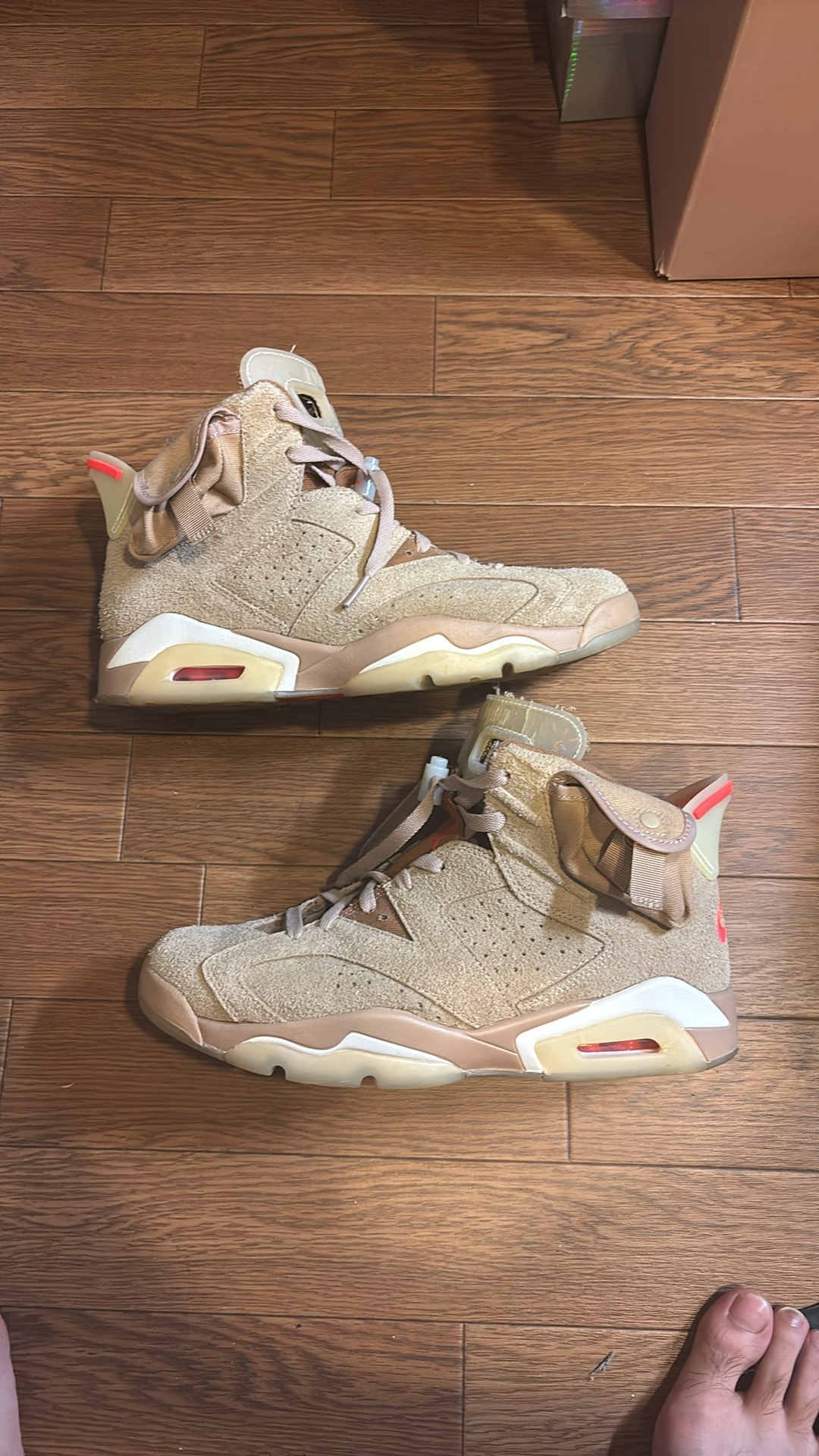 Travis Scott × Nike Air Jordan 6 "British Khaki"