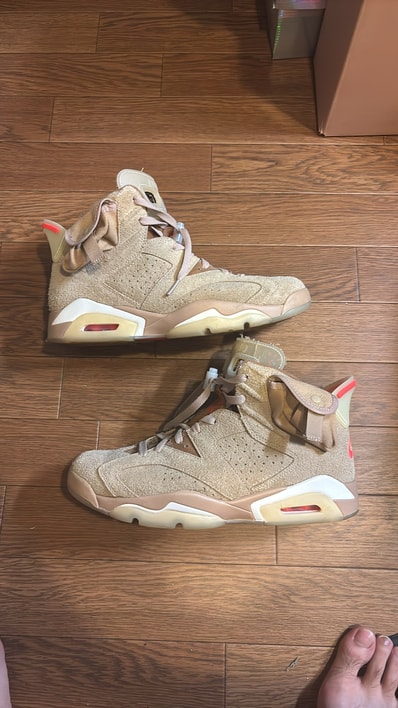 Travis Scott × Nike Air Jordan 6 "British Khaki"