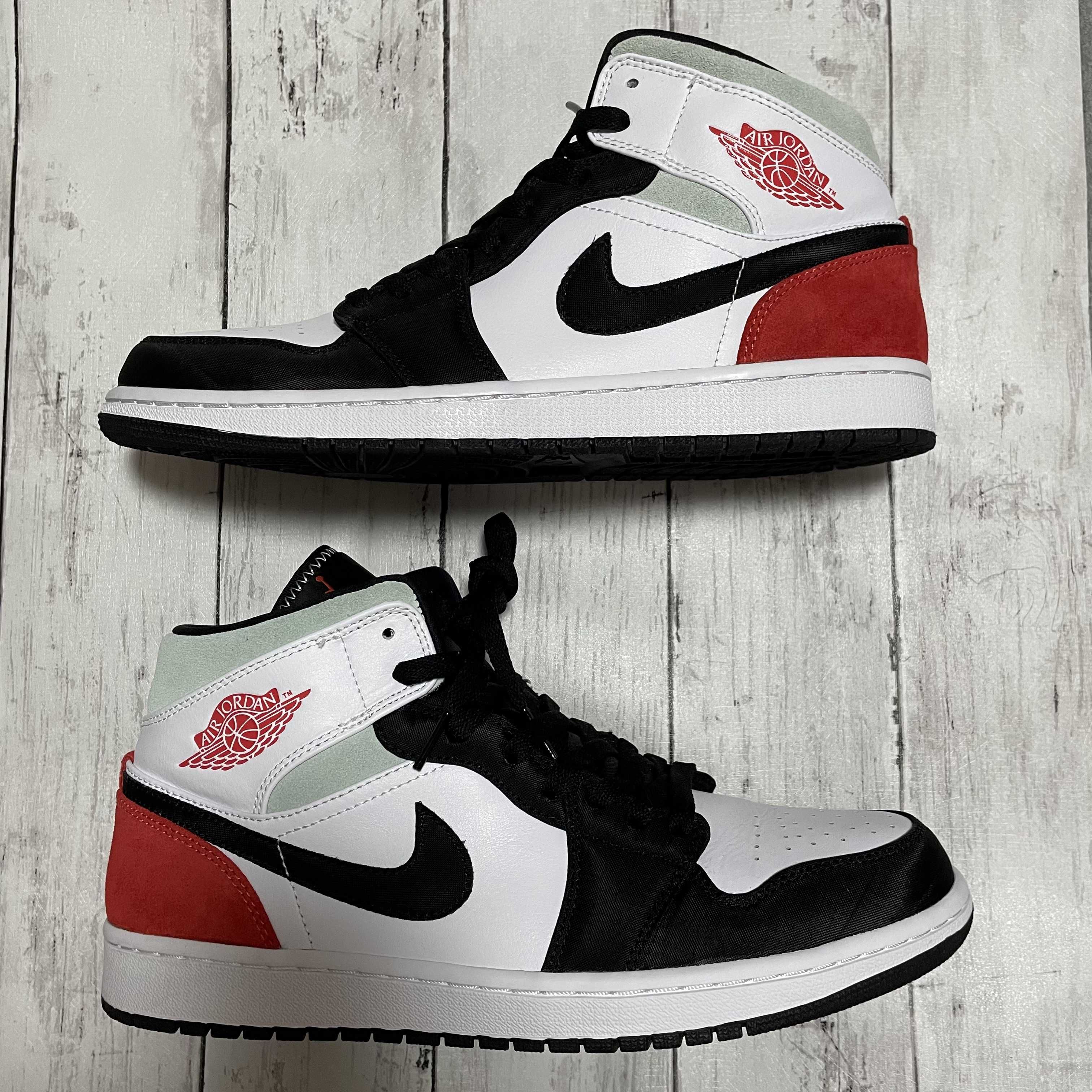 Nike Air Jordan 1 Mid SE "Black/Red/White"