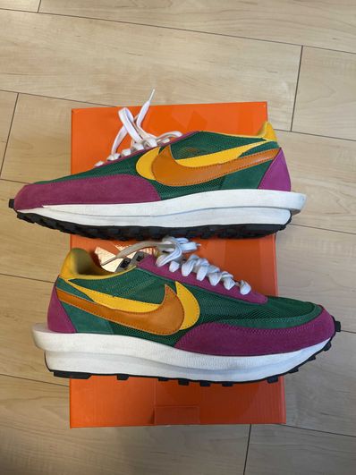 sacai × NIKE LDV WAFFLE "PINE GREEN"