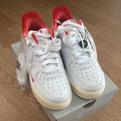 KITH × Nike Air Force 1 Low "White/Red"