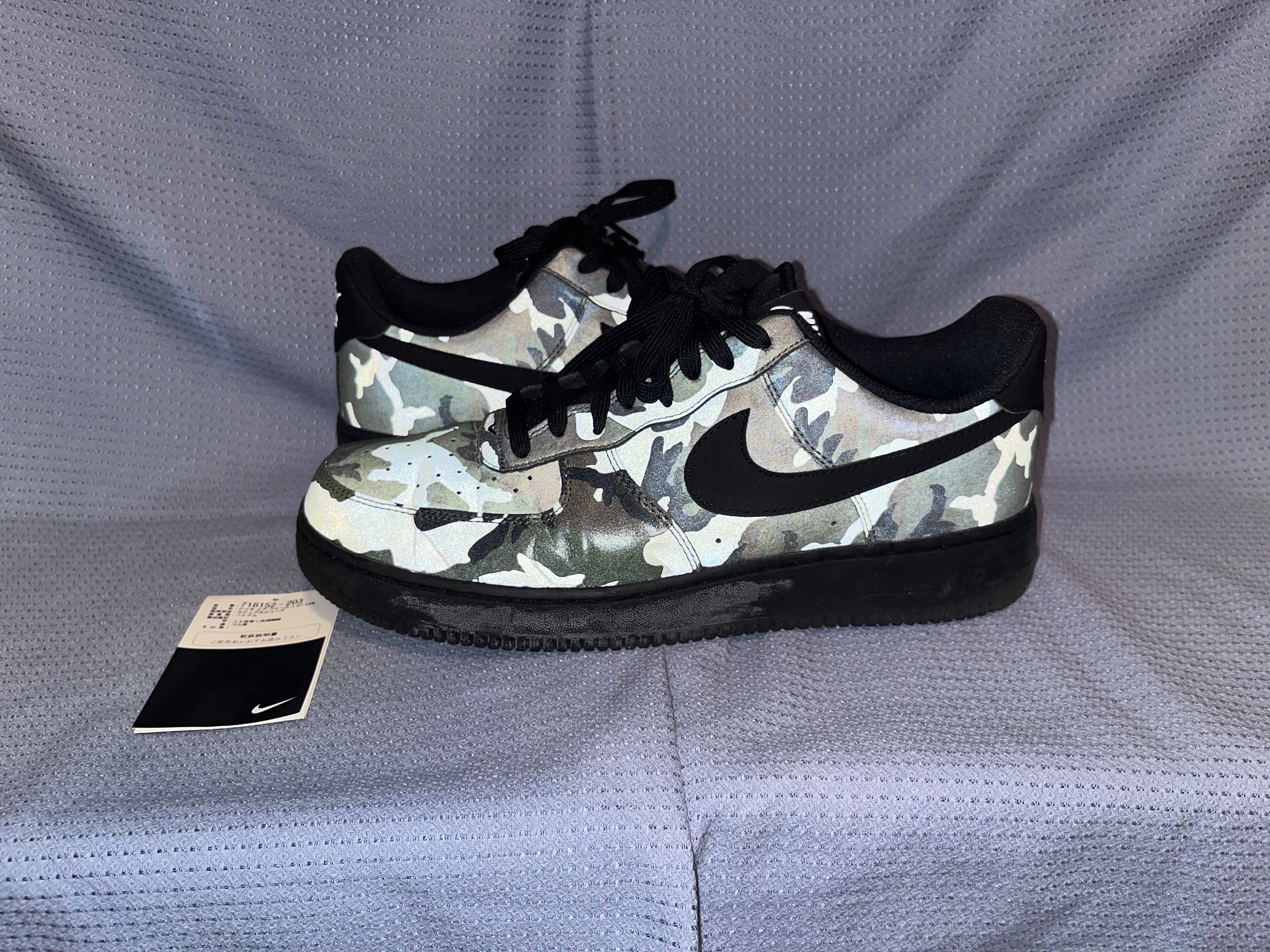Nike Air Force 1 Low "Reflective Woodland Camo"