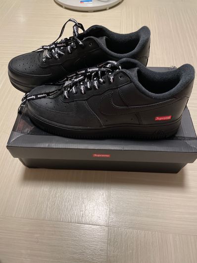 Supreme × Nike Air Force 1 Low "Black"