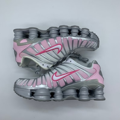 Nike Women's Shox TL "Metallic Platinum/Pinksicle"