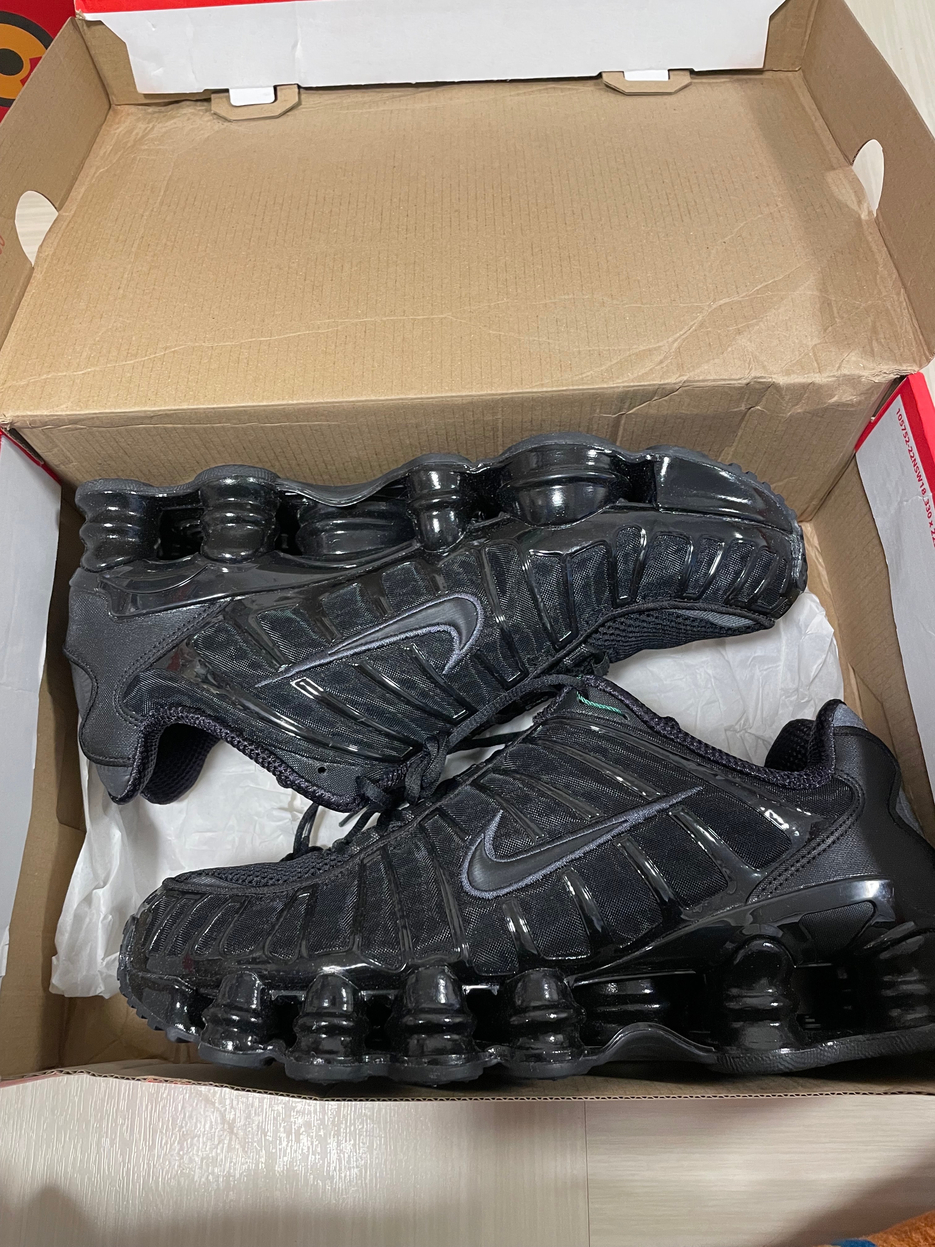 Nike Women's Shox TL "Black and Max Orange"