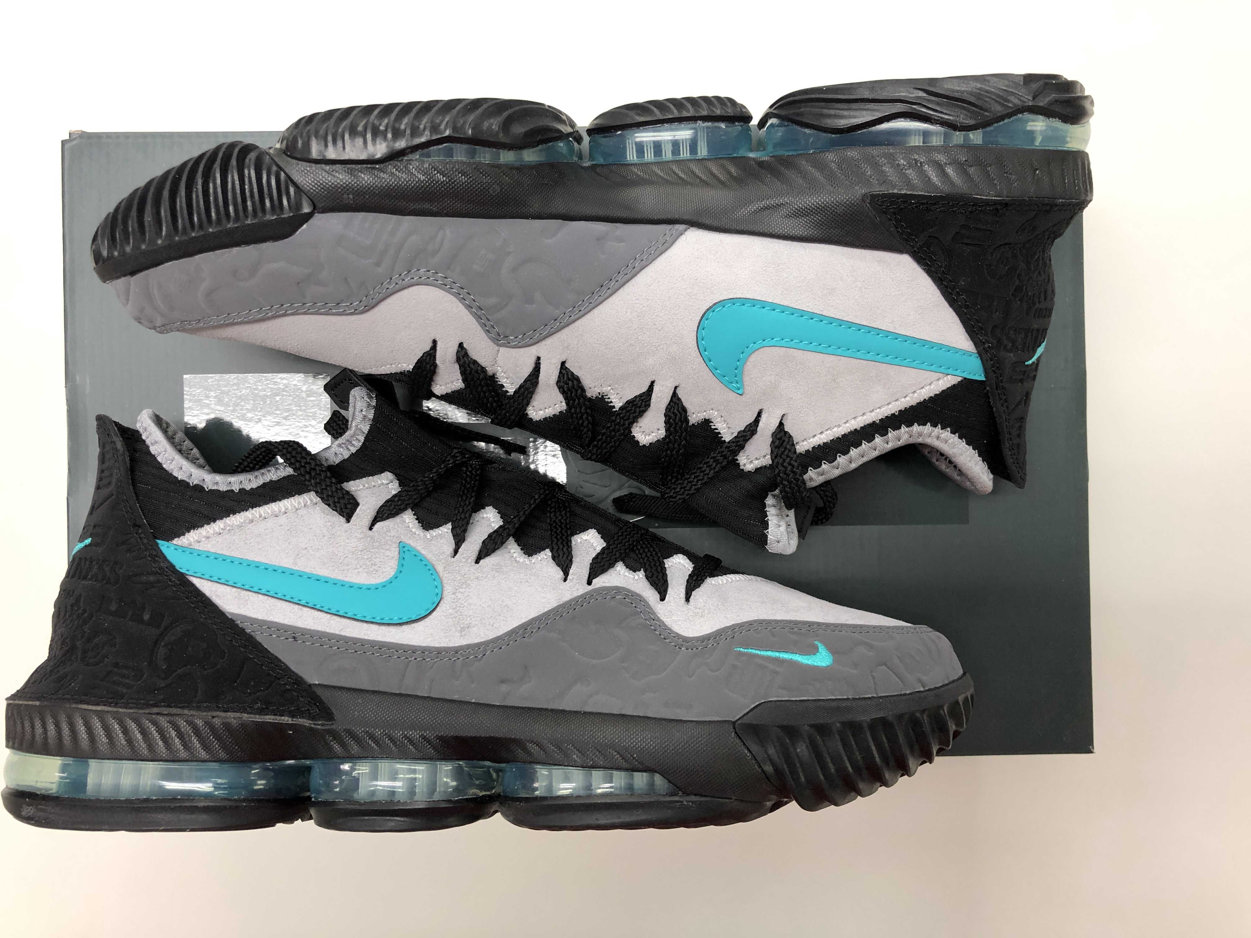 atmos × Nike LeBron 16 "Clear Jade"