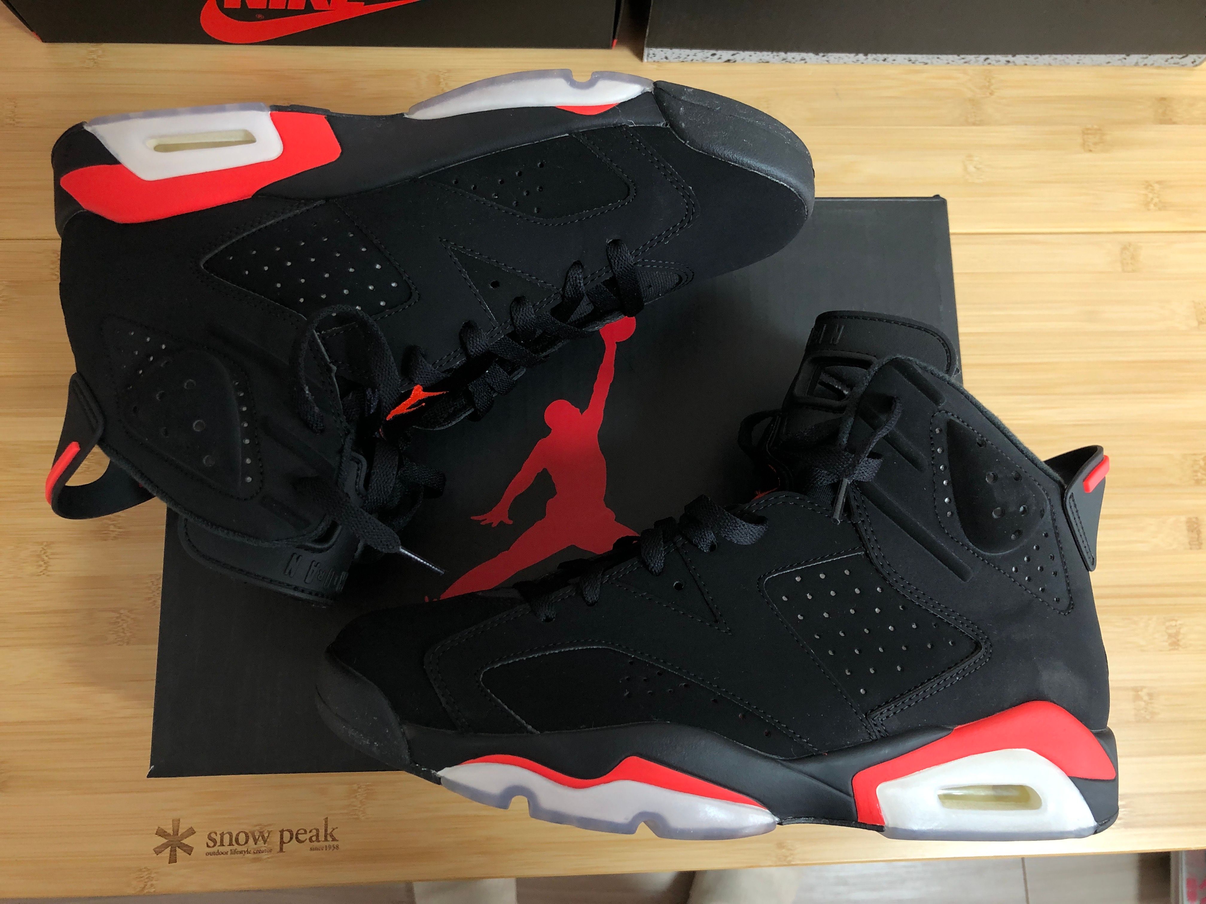 Nike Air Jordan 6 Retro OG "Black/Infrared"