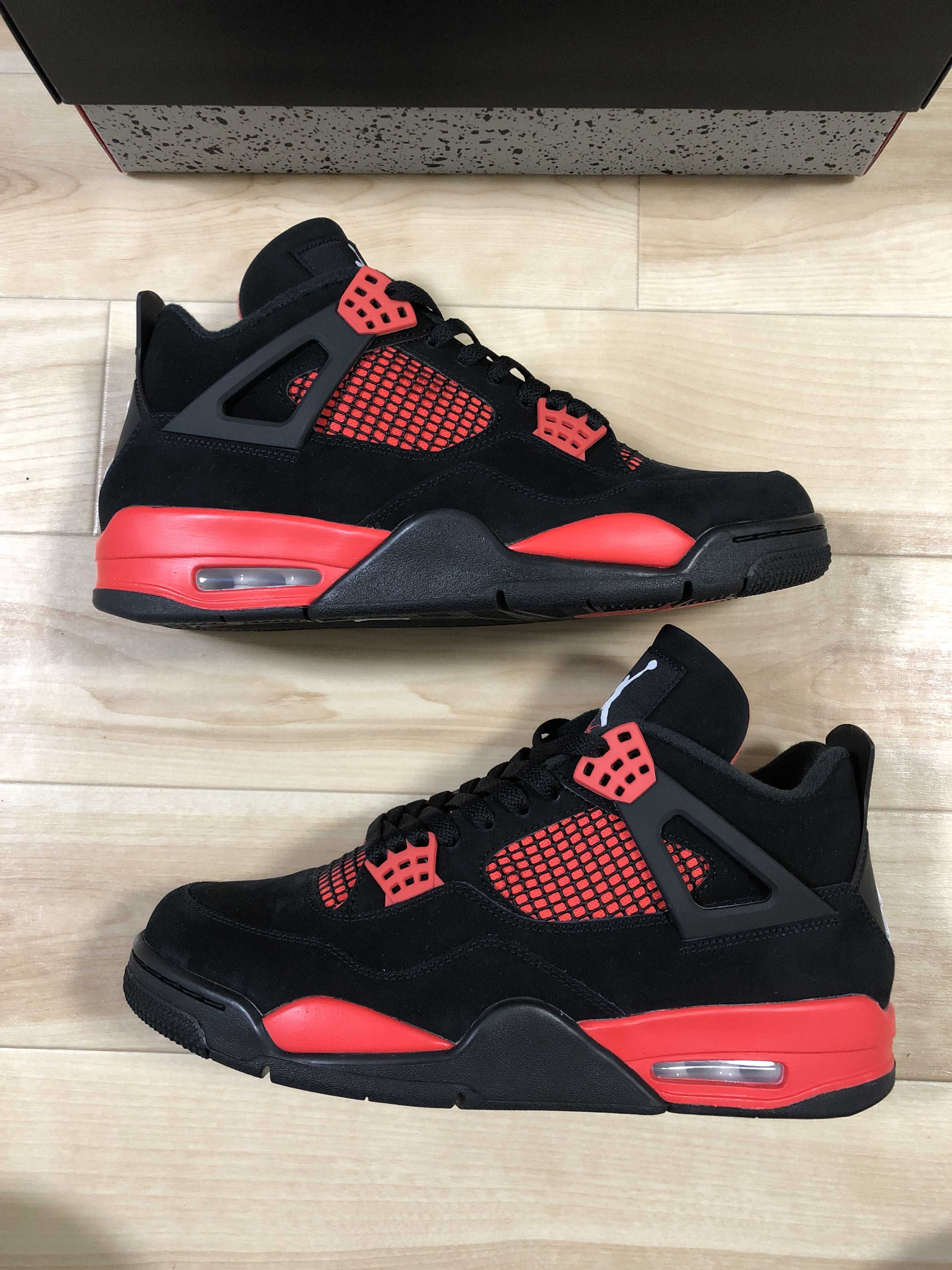 Nike Air Jordan 4 "Red Thunder/Crimson"