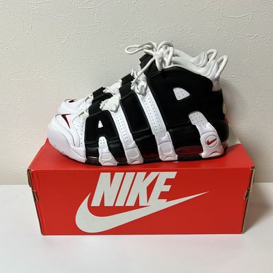 Nike Air More up Tempo "White/Black/University Red"(~2018)