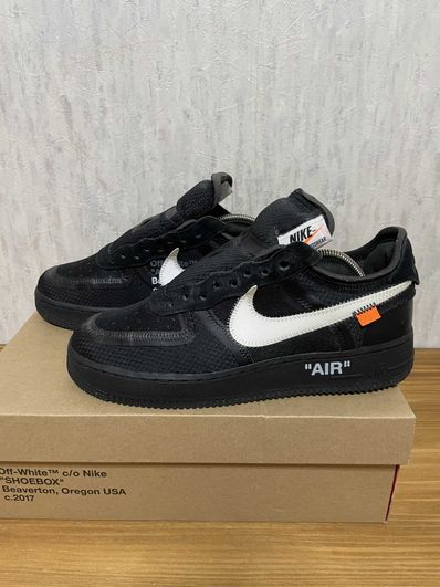 Off-White × Nike Air Force 1 Low "Black"