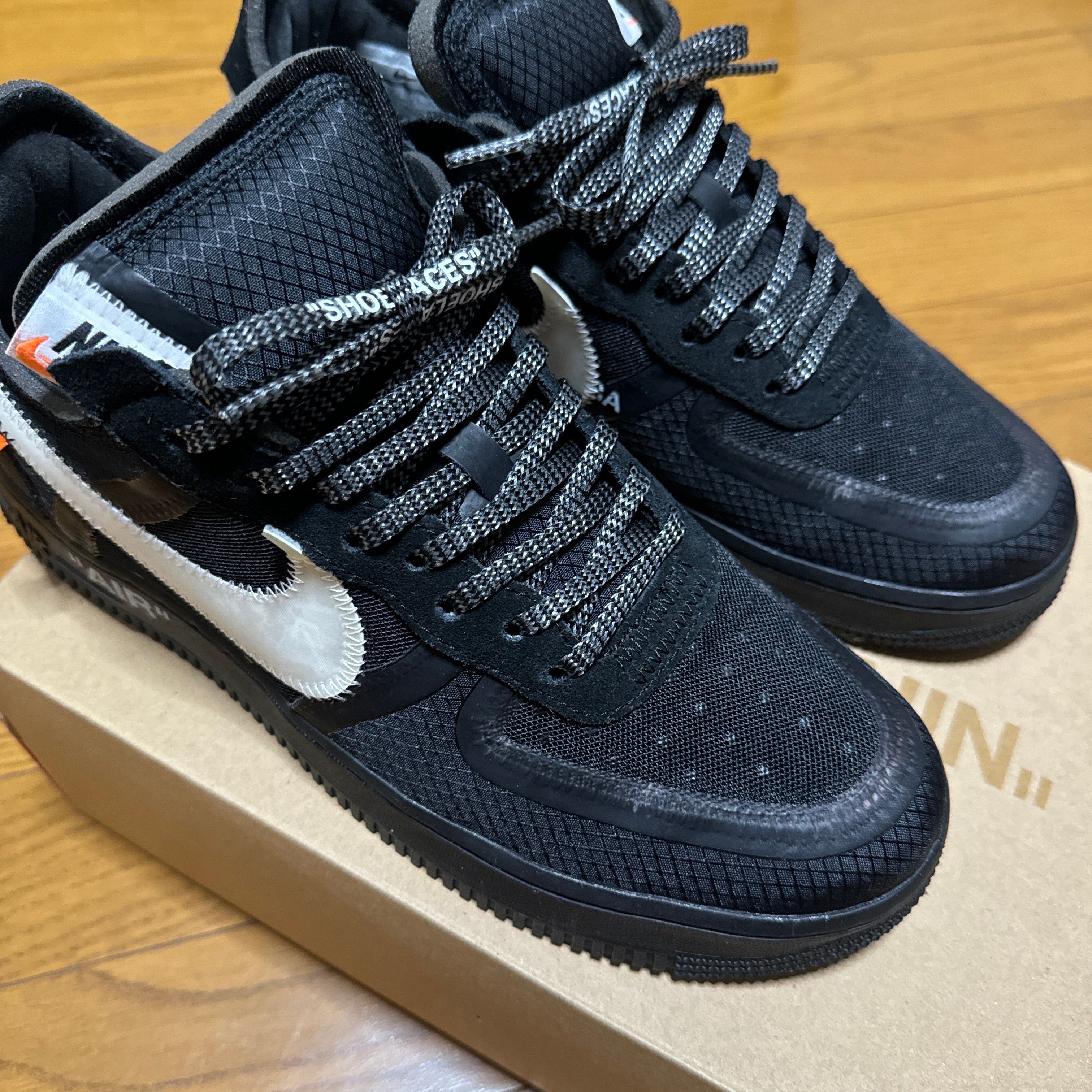 Off-White × Nike Air Force 1 Low "Black"