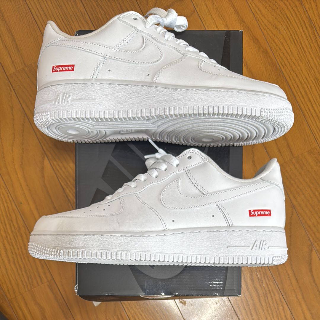 Supreme × Nike Air Force 1 Low "White"