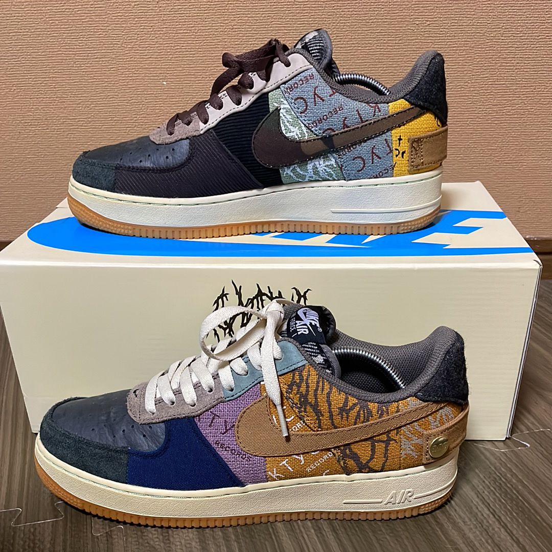 Travis Scott × Nike Air Force 1 Low Cactus Jack "Multi Color"