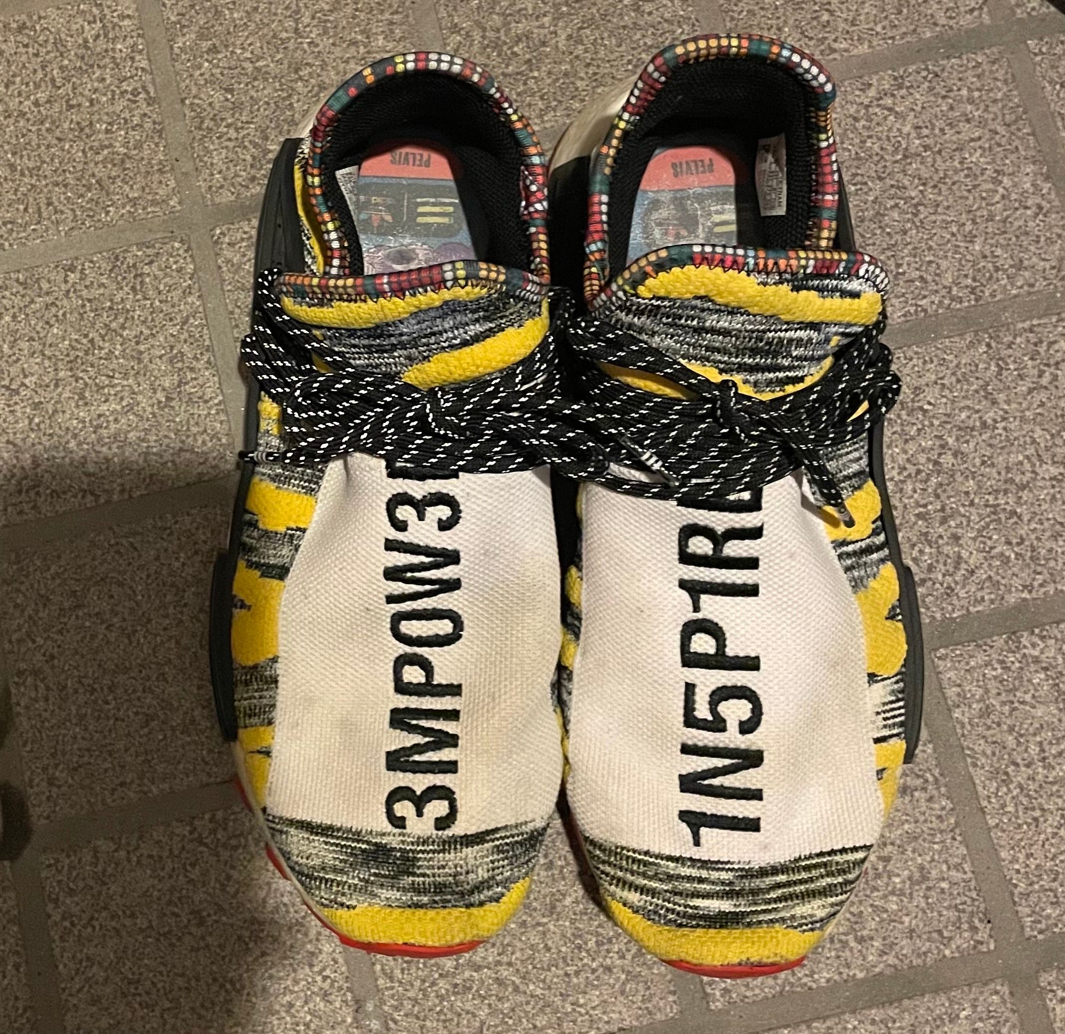 Pharrell Williams × adidas NMD Hu SOLAR PACK "RED"